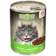 Влажный корм для кошек Big Cat Sterilized «Курица с индейкой», кусочки в желе, 350г Влажный корм для кошек Big Cat Sterilized «Курица с индейкой», кусочки в желе, 350г
